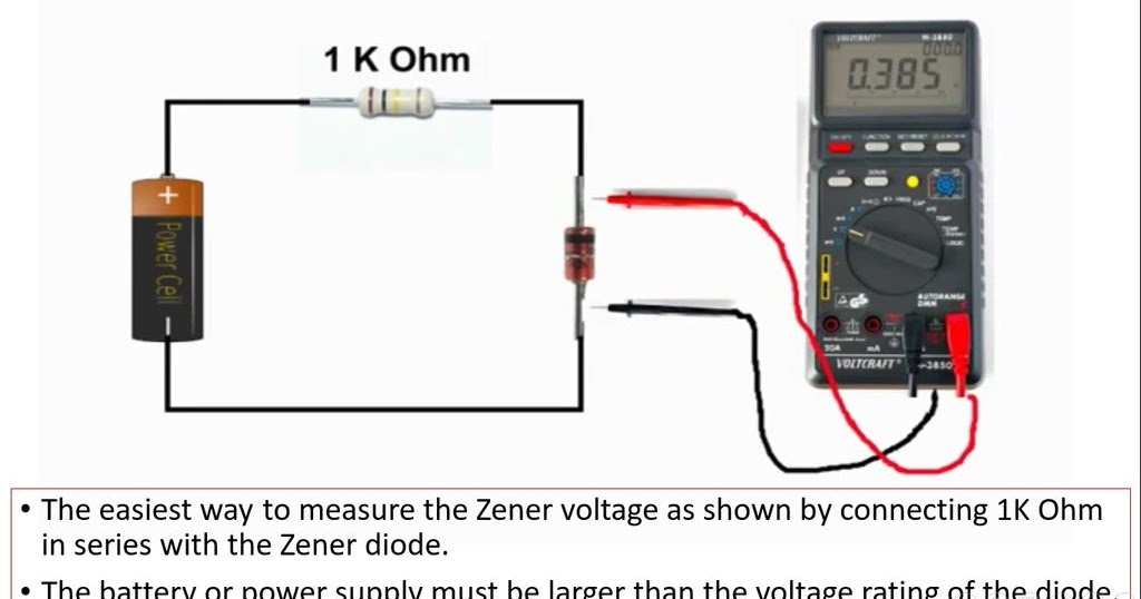 Life Begins at Forty How to measure Zener Diode voltage