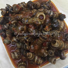 Juliescookingwithluv Siput Sedut Goreng Berlada Dan Tips