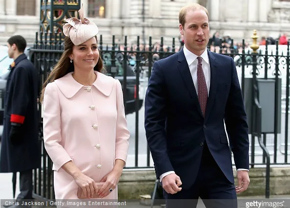 Catherine, Duchess of Cambridge and Prince William, Duke of Cambridge attend the Observance for Commonwealth Day Service At Westminster Abbey