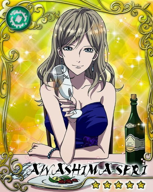 Sr Card Kusanagi Izumo and Awashima Seri~~:3