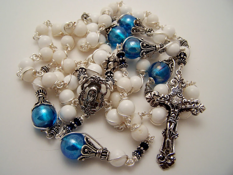 No. 63.  Our Lady Of Fatima Rosary,  (SOLD)