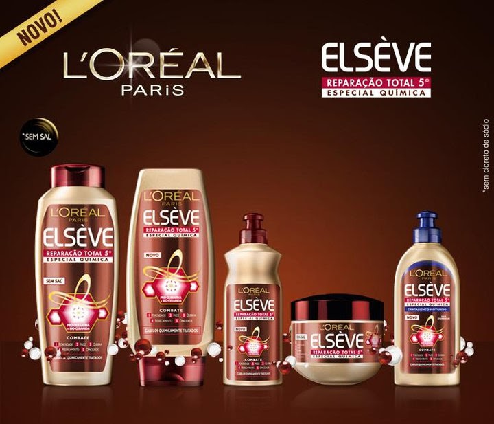 LOUCA POR COSMÉTICOS: LANÇAMENTO: ELSÈVE REPARAÇÃO TOTAL 5 ESPECIAL QUÍMICA
