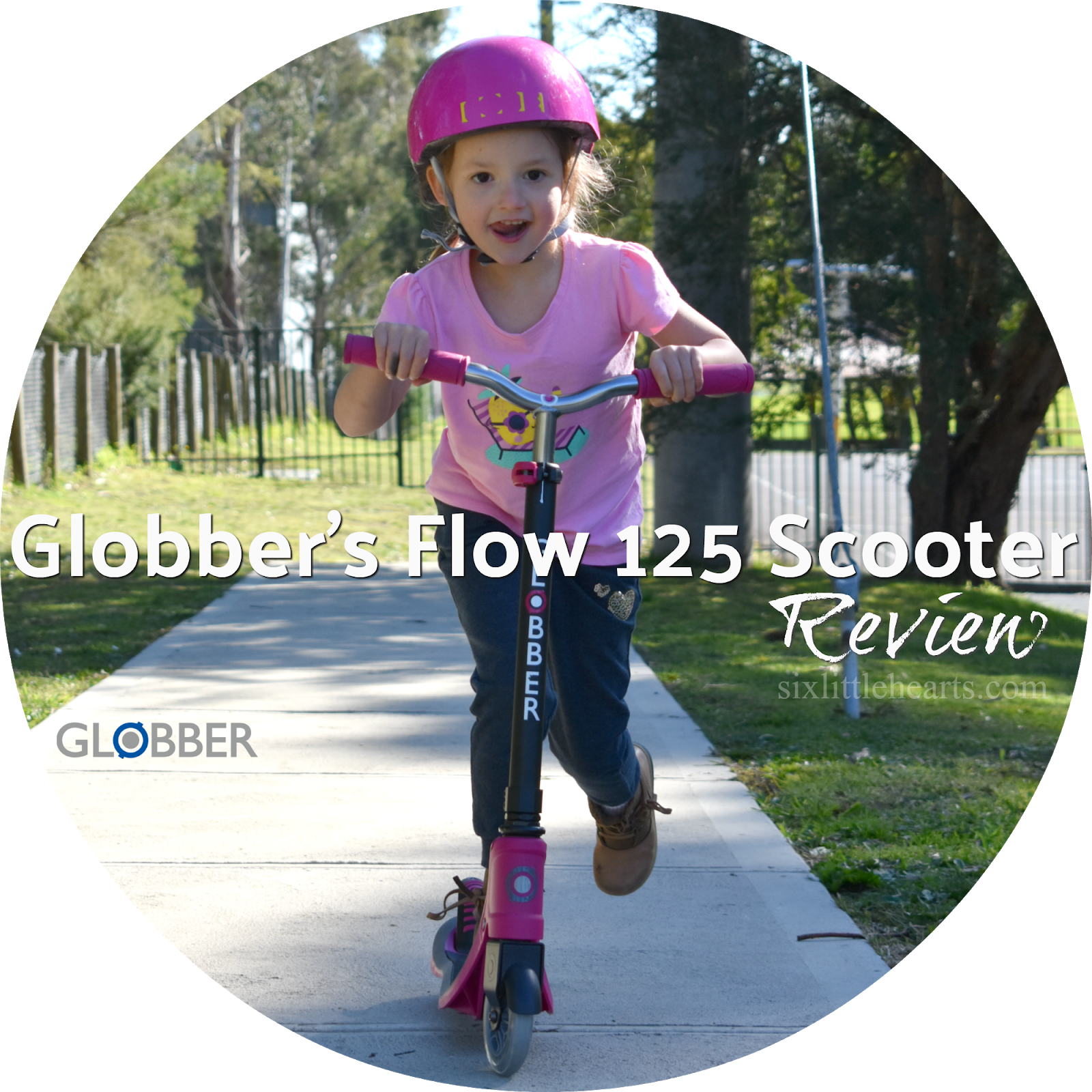 globber flow 125 lights scooter