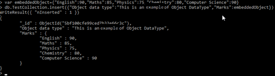 Object Datatype