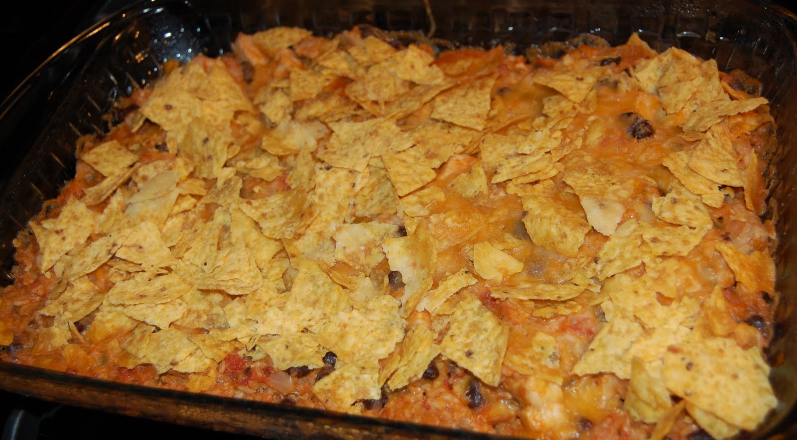 LIVING TO EAT PORK & GREEN CHILE CASSEROLE