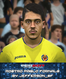PES 2017 Faces Pablo Fornals by FaceEditor Jefferson_SF
