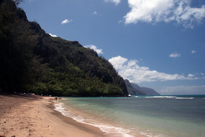 Typical Kauai beach