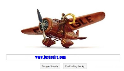 Google-Doodles-Amelia-Earhart-115th-Birthday