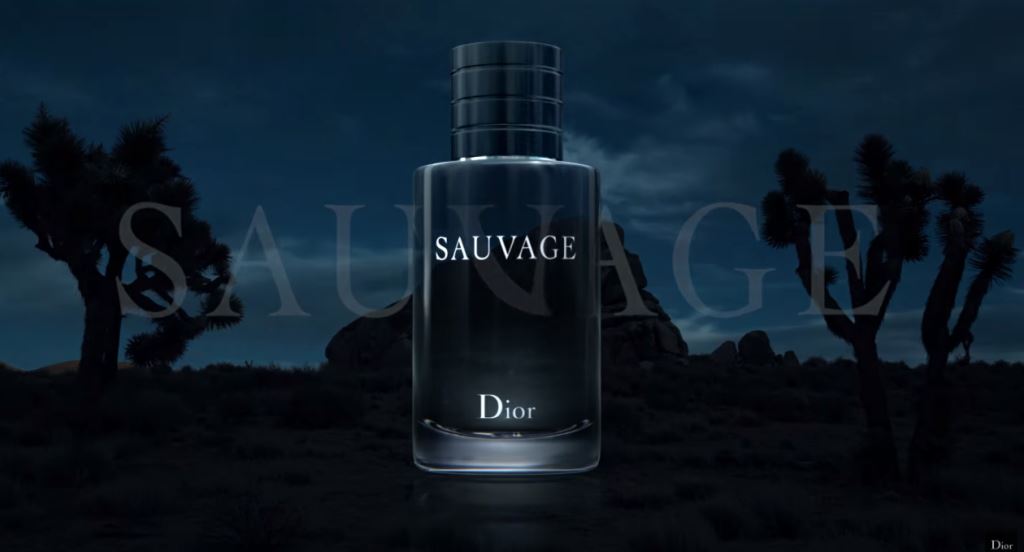 modello attore Pubblicità Dior Sauvage 2016