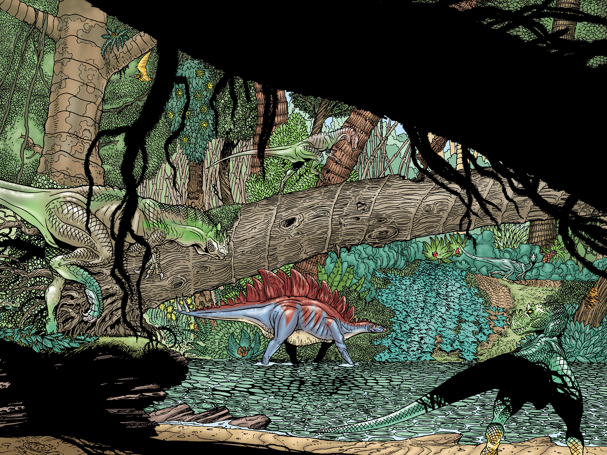 Age of Reptiles Omnibus Chap 6 - Next Chap 7