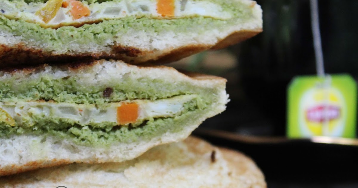 Omelette Mint Chutney Sandwich Recipe Book