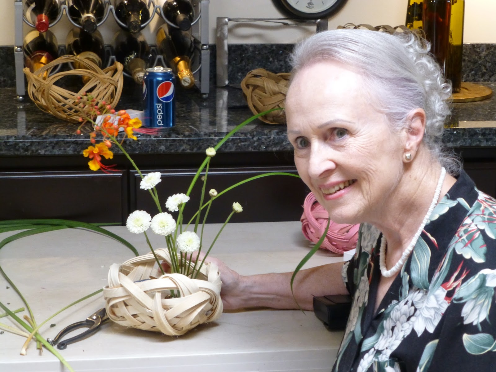ikebana lessons Basket weaving (2)