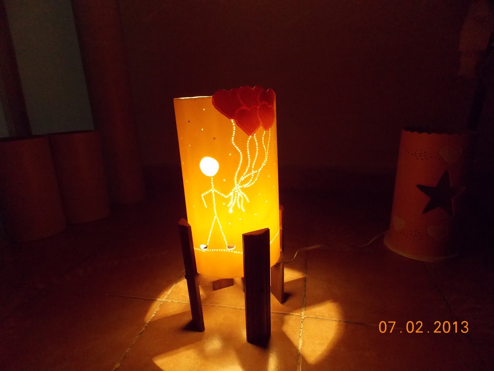 lamparas artesanales de pvc en mexico