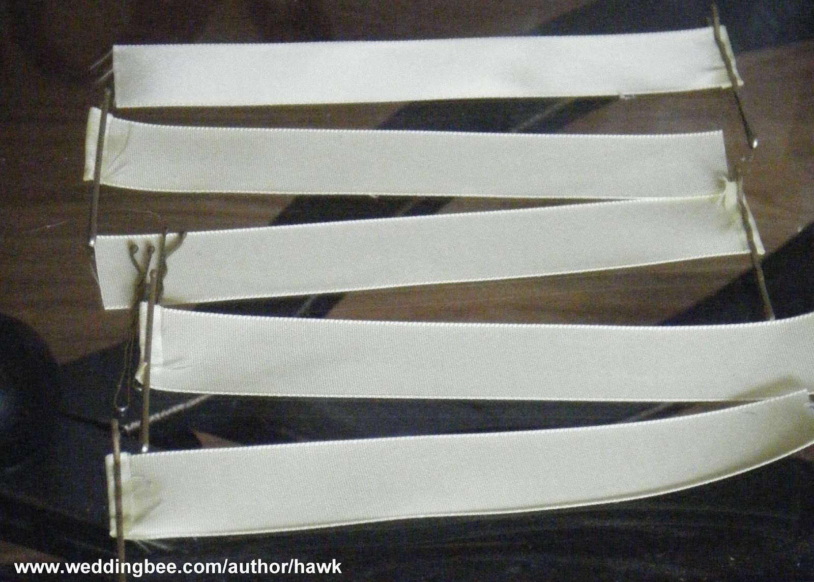 LMC to LMD DIY Ribbon Napkin Rings