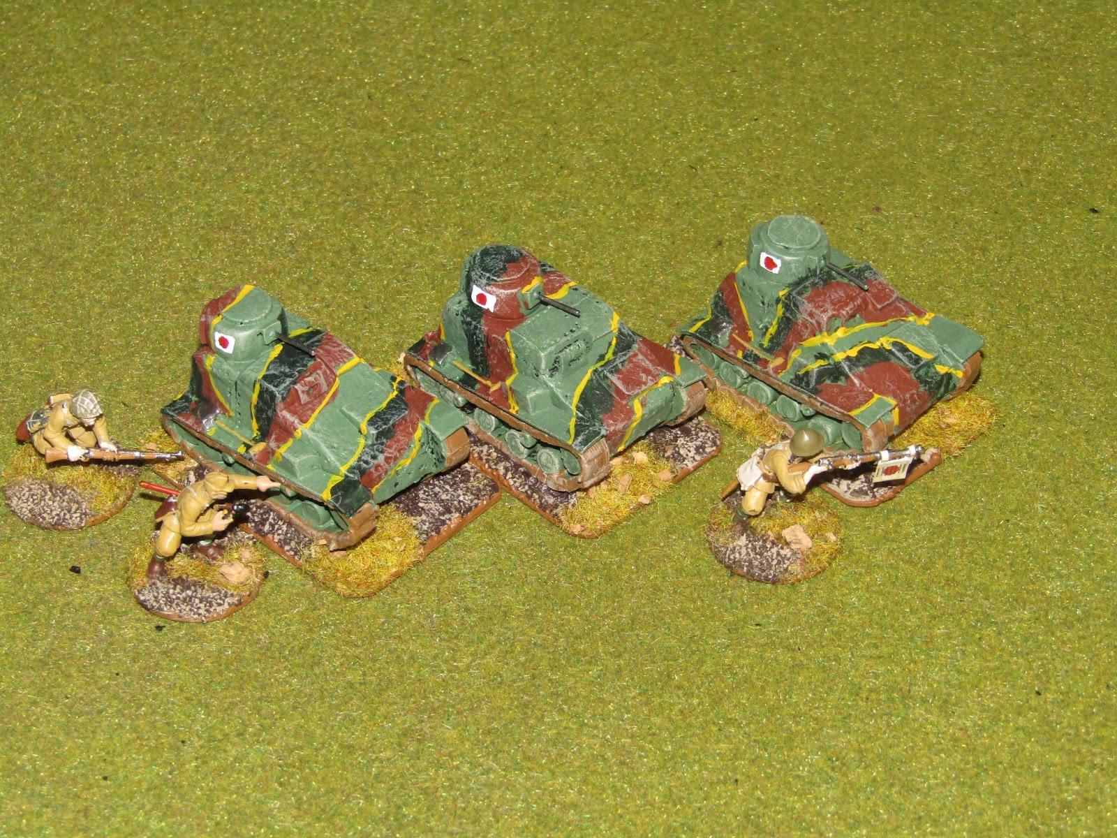 Turbil Miniatures japanese tanks for bolt action Type 97 ChiHa, Type