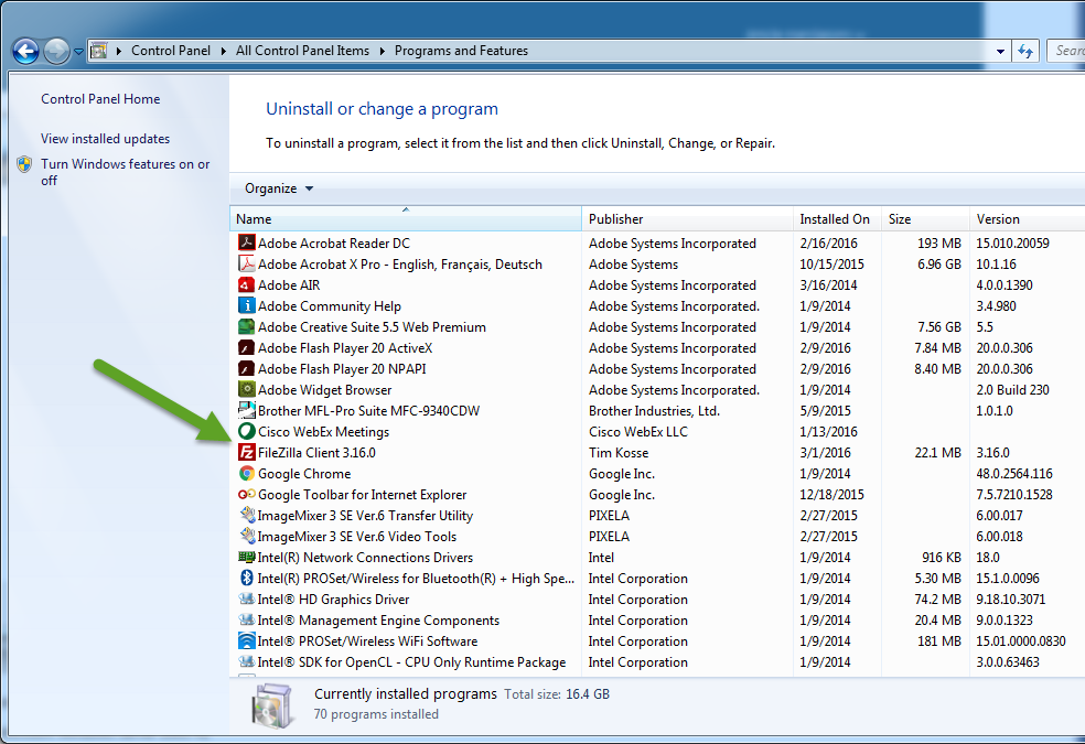 Eyonic Systems: Forcibly Uninstalling Software when the Windows Uninstaller Process Fails