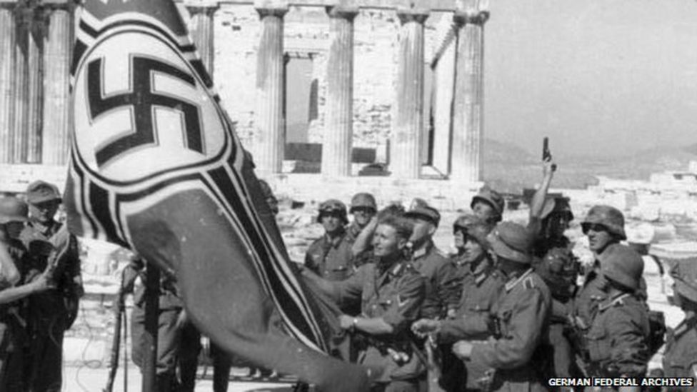 German World War II Reparations to Greece - Nazis in Acropolis