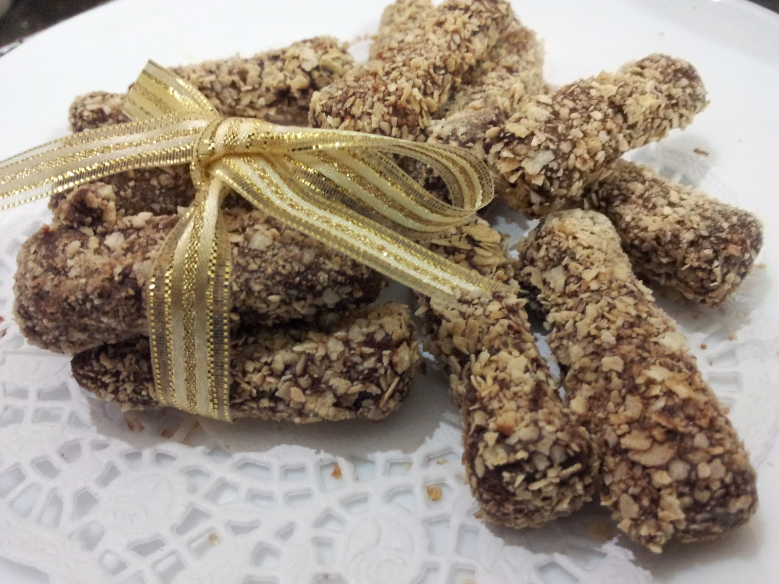 My Best Resepi: BISKUT JEJARI ROTI BERSALUT COKLAT NESTUM