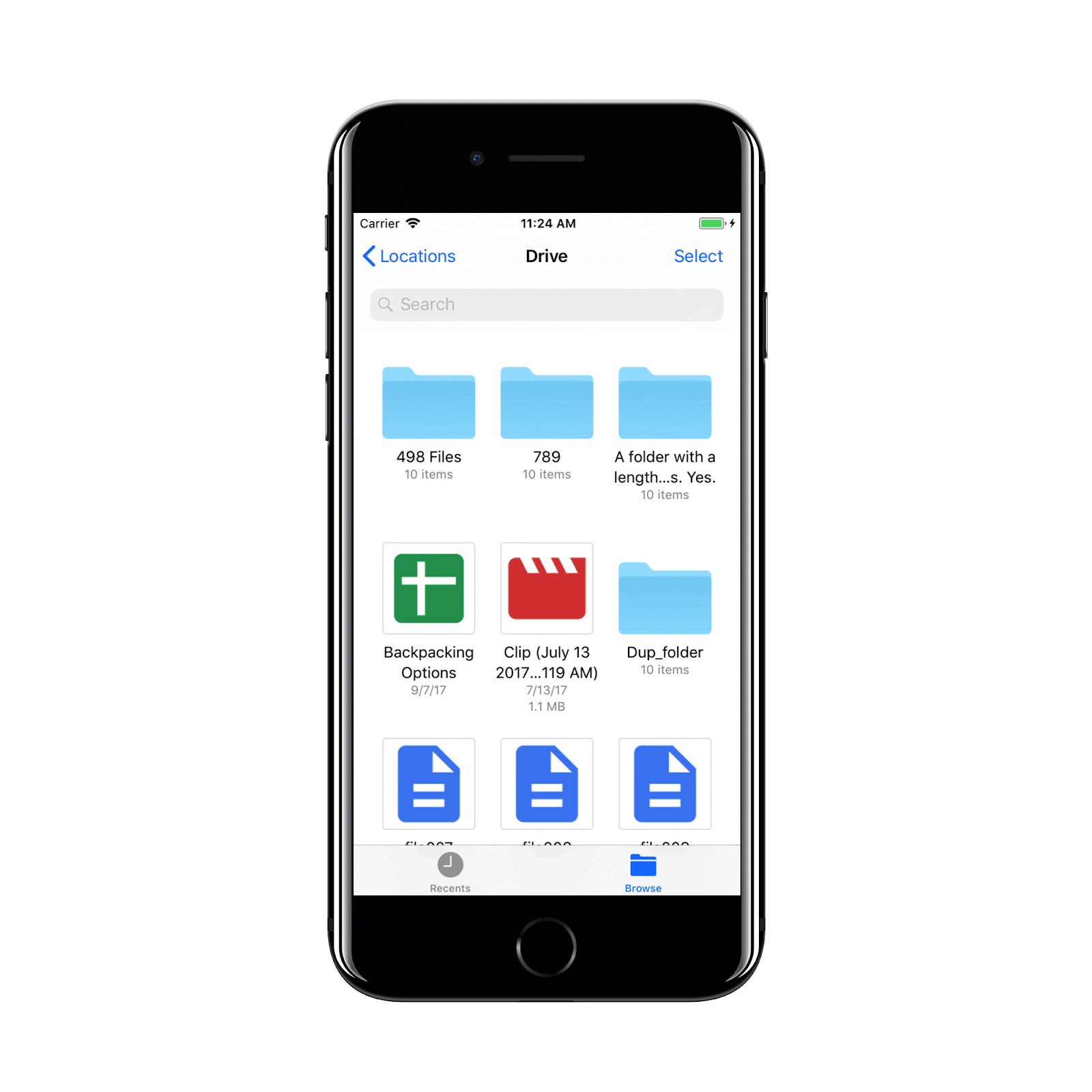 Google Workspace Updates: Use Google Drive And The Files App To Organize  Content On Your Ios 11 Device