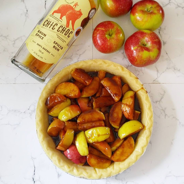 Tarte Aux Pommes Caramel Sale Au Rhum Epice Etre Radieuse Par
