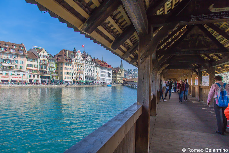 Chapel Bridge Two Days in Lucerne Luzern Switzerland