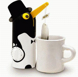 Pinguim chá.