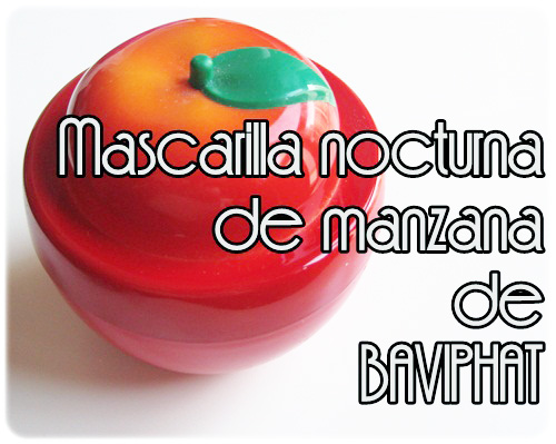 Mascarilla manzana Baviphat