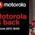 Motorola schedules June 27 event, Moto Z2 expected