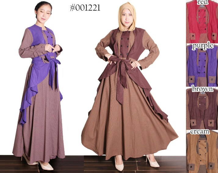 gambar gamis pengantin simple