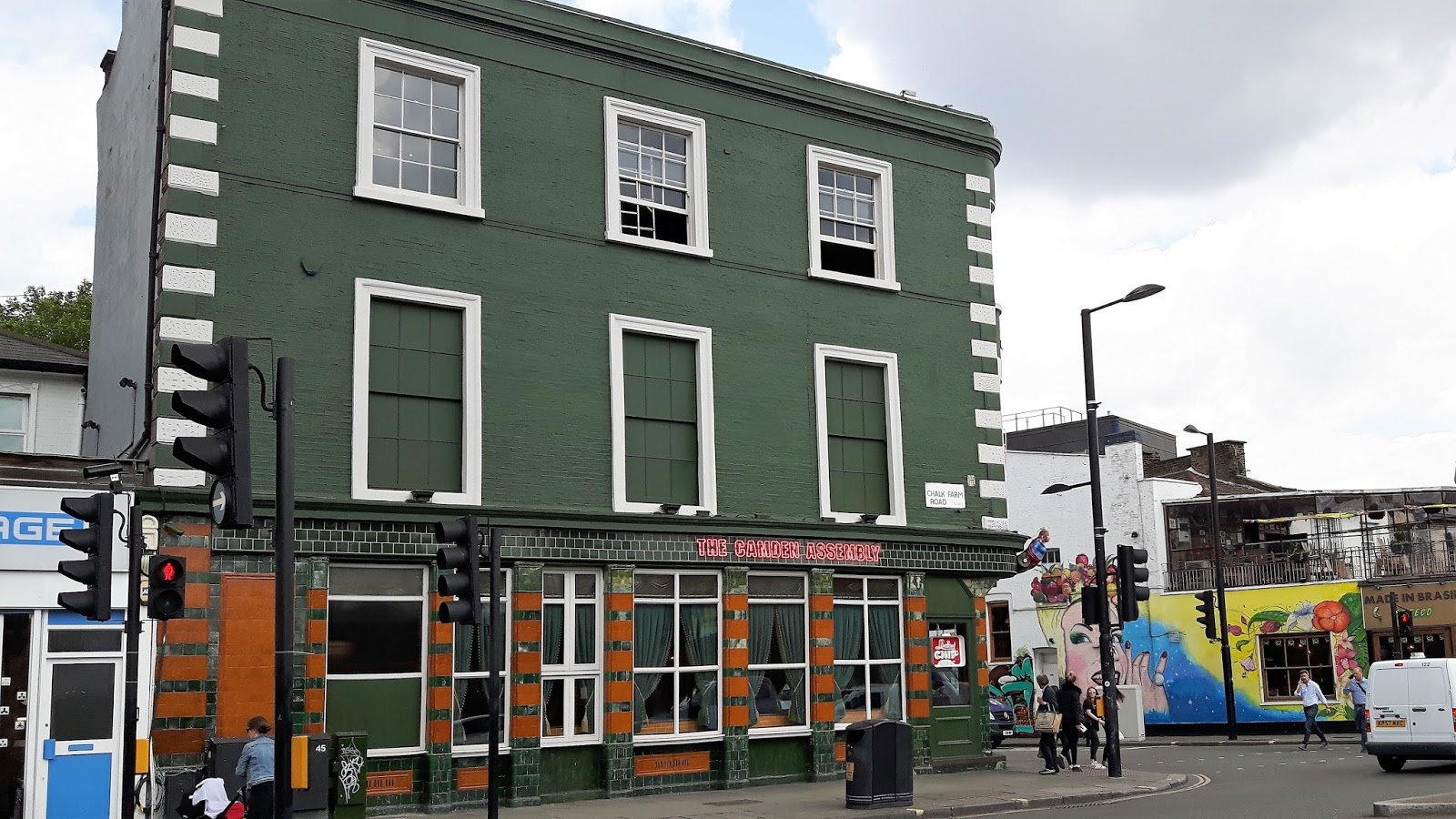 London Underground Towns Chalk Farm