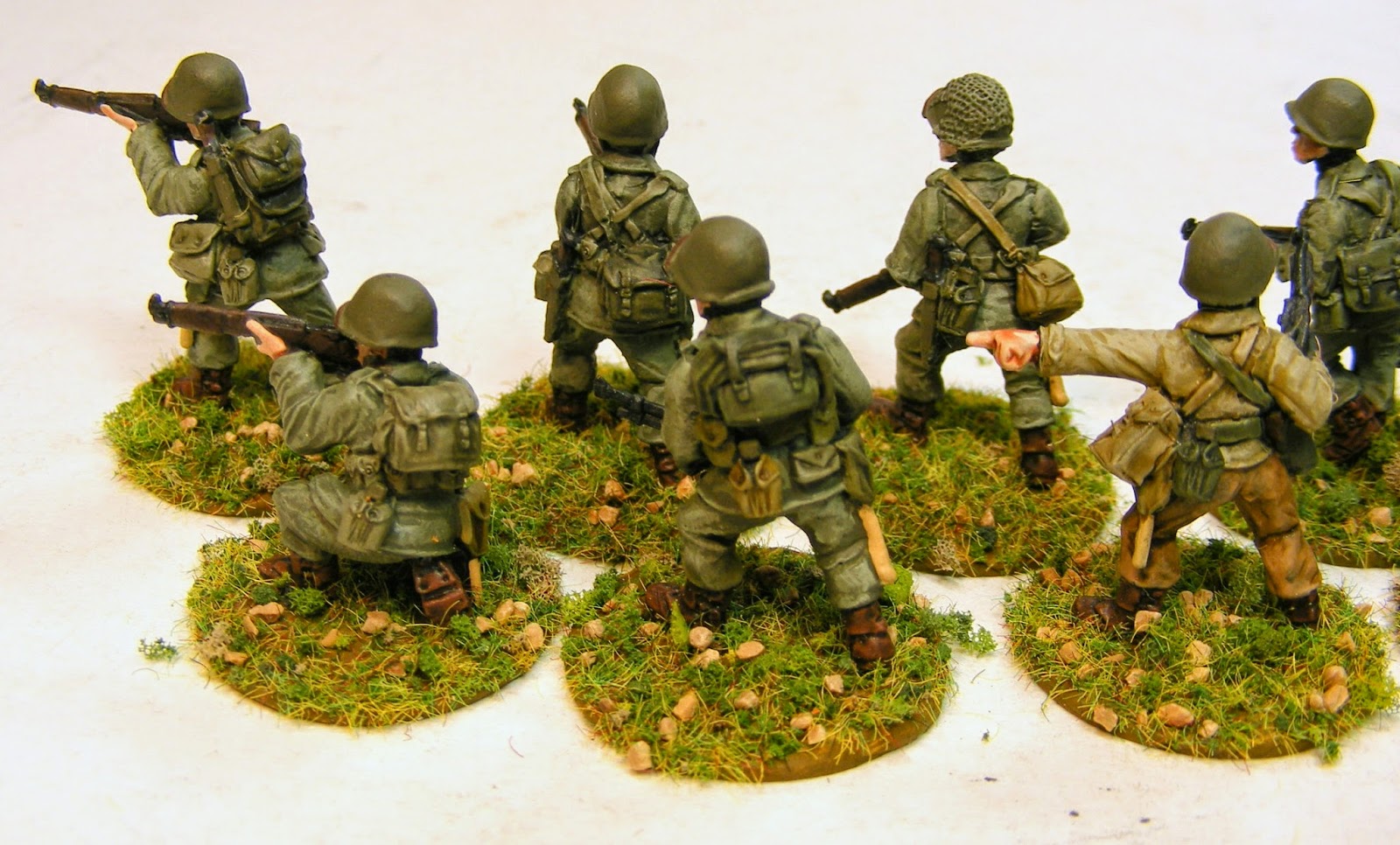 Evil Bob's Miniature Painting 28mm WWII with Old Bolt Action Metal Figures