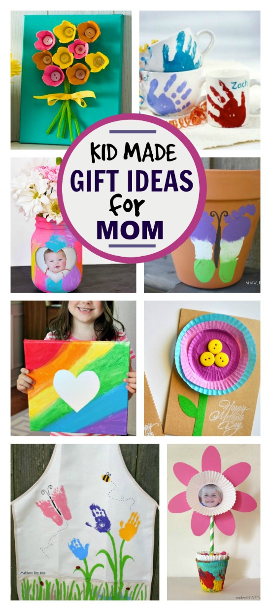 25+ KID-MADE GIFTS FOR MOM (or grandma) These are SO CUTE!!! #mothersdaygiftideas #mothersdaypresents Mothersdaygiftsfromkids #mothersdaypreschool #mothersdaycraftsforkids #kidmademothersdaygifts #kidmadegifts #preschoolmothersdaygifts 
