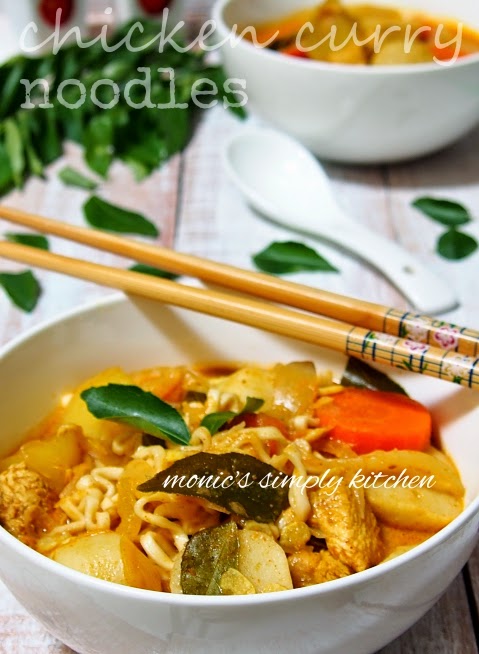 chicken curry noodles recipe