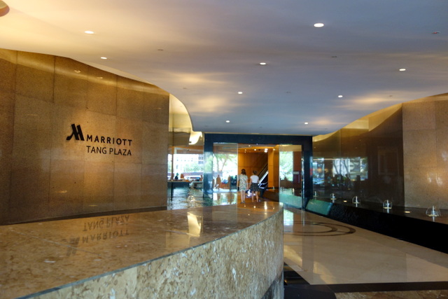Singapore Marriott Tang Plaza Hotel ~ rolling writes