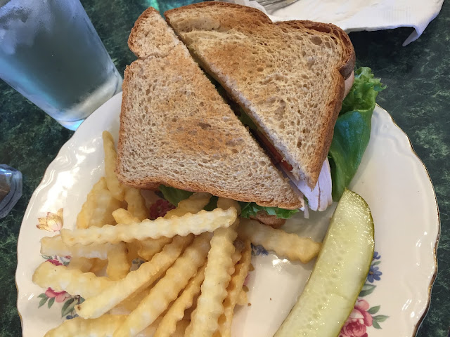 Yummy California Turkey Sandwich with homemade bread baked by Nonie's!