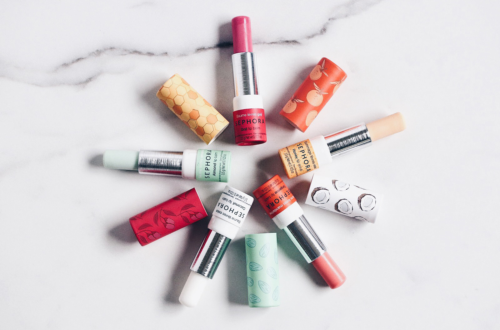 sephora baumes à lèvres teintés gommage lèvres au sucre avis test