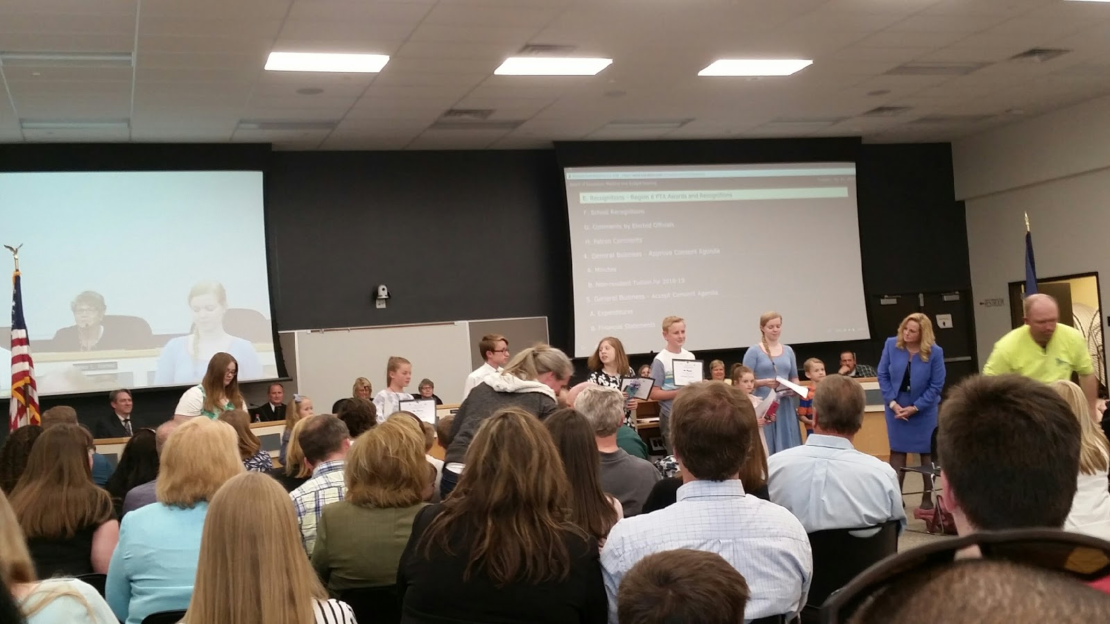 Twelve Makes a Dozen School Board Congratulates Crafty