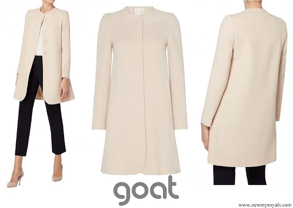 Princess Marie wore Goat Fashion Redgrave coat