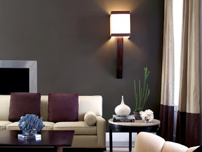 22 Trend Warna Cat Ruang Tamu Terbaru Belirumahminimalis Com Deep Hues Living Room Design Ideas