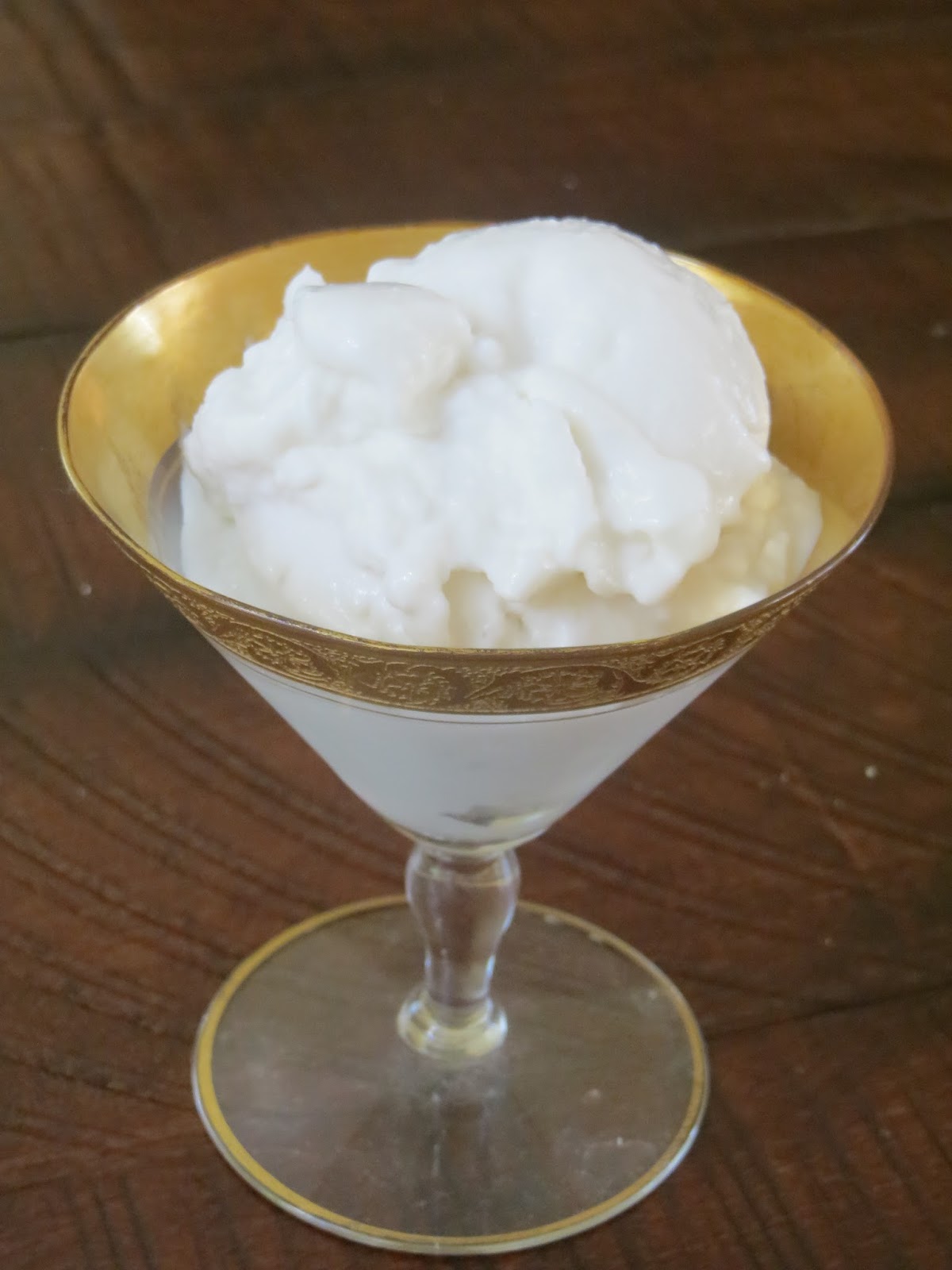 Weekday Gourmet Restaurant (Re)creation CK's Coconut Sorbet