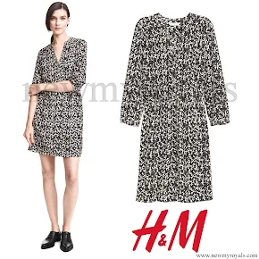 Princess Sofia wore H&M V-Neck Dress
