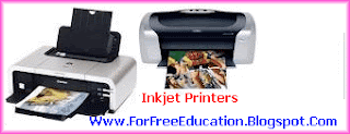 Explain different Types of Printers Ink-jet Printer