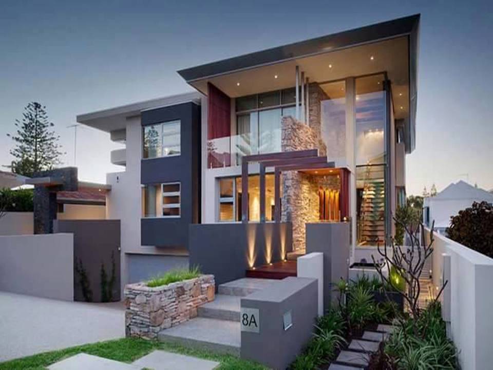 Contemporary Impressive Exterior Residential Houses Designs