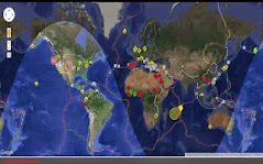 Mapa de alertas en el mundo