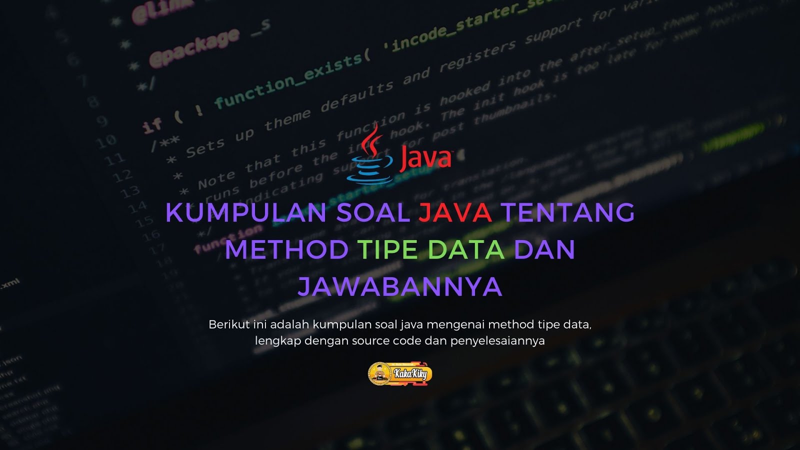 Java tipe mysql perulangan belajar membuat crud fungsi else array angka kalkulator malasngoding pengertian karakter penggunaan menggunakan dasar pembahasan variabel