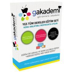 Görüntülü YGS Eğitim Seti Tüm Dersler 133 DVD Görüntülü YGS Eğitim Seti Tüm Dersler 133 DVD
