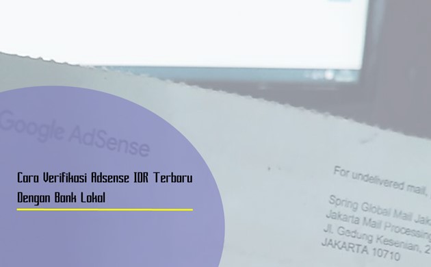 Akun Adsense IDR Dengan Bank Lokal - FB