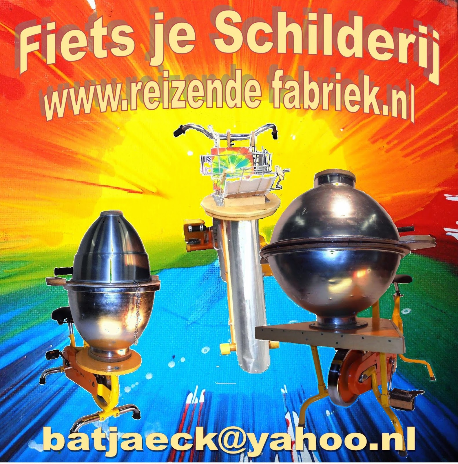 International Cargo Bike Festival Pedal your own painting