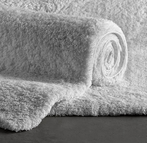 The Marvellous Elegant white bath rugs photograph