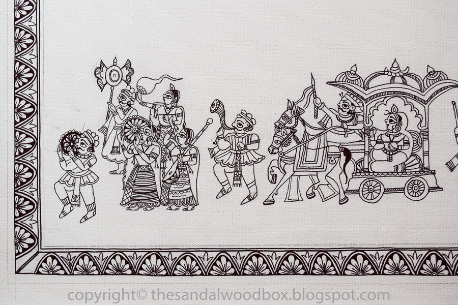 The Sandalwood Box Phad Paintings